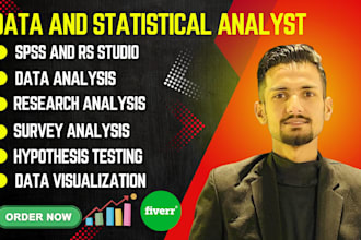 do data analysis in spss and rstudio