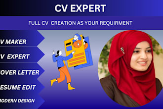 write a professional business or marketing cv, cv writing