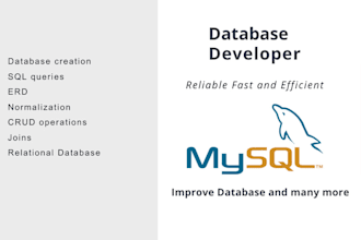 do sql queries with sql database design, uml, erd, and normalization