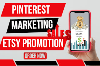 promote shopify etsy ebay pinterest marketing shop promotion traffic rank seo