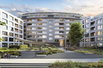 do a photorealistic real estate rendering bundle 10 renders