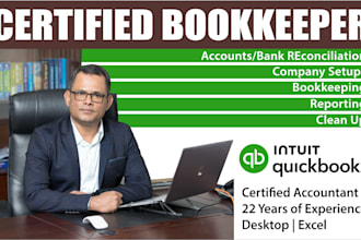 do bank reconciliation company setup by using quickbooks