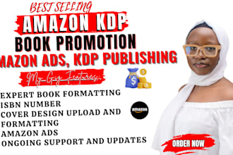 do book formatting, amazon kdp, book publishing isbn, kdp ads, ebook promotion