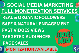 fast USA instagram monetization,  growth twitter follower, promote yt linkedin