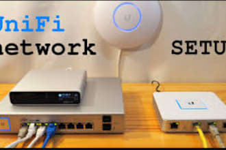 configure and setup ubiquiti unifi network, cisco, fortinet, fix mikrokit issues