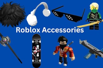 design and create roblox ugc item and accessories