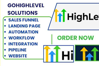 setup gohighlevel CRM automation workflow ghl integration website sales funnel