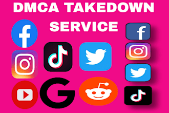 takedown harassing defaming links from google reddit tiktok instagram facebook x