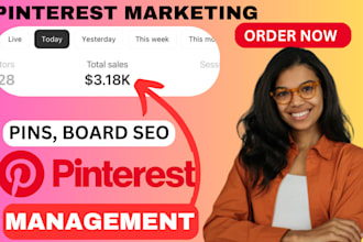setup pinterest marketing traffic ads manager pin on board SEO promotion