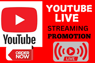 organically boost your youtube live stream to get real live viewers