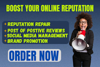 increase online brand reputation loyalty, ORM, online reputation management