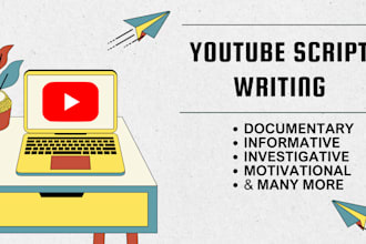 write youtube video script by writing amazing video script
