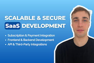 develop a scalable saas application