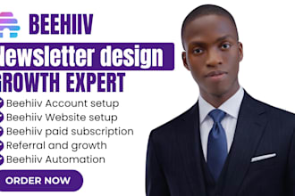 setup beehiiv, beehiiv substack newsletter, beehive landing page beehiiv website