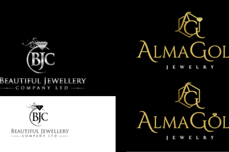 create a custom jewelry logo design with 24 hours