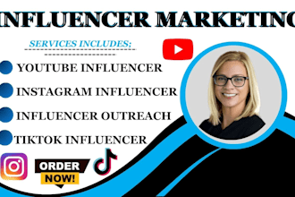 find best tiktok instagram influencer marketing research social media manager