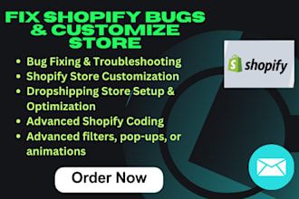 fix shopify bug shopify coding shopify liquid dropshipping store customization