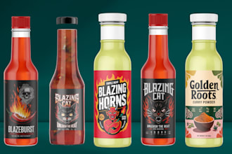 do label for food, spice, sauce, seasoning, salsa, bbq, rub, pickle, jar, pepper