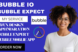 bubble io developer sass marketplace mvp bubble expert adalo developer sass app