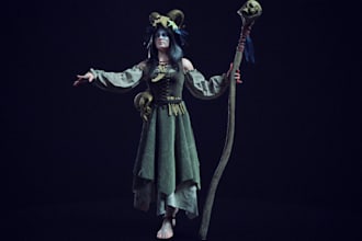 port ue5 warrior game model, 3d character design, topology, blender rig,roblox3d