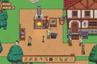 develop 2d pixel art video game development, godot game, 2d pixel development
