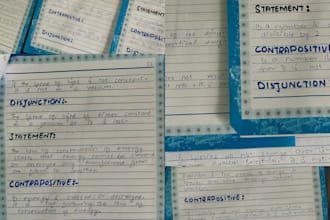 do hand written assignments