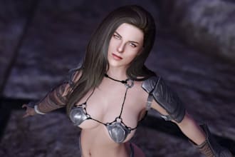 create or port 3d models, gmod, sfm, skyrim, ffxiv, fallout4, starfield, fivem