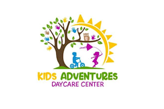 make a unique childcare, education, kids, daycare, baby store and toyshop logo