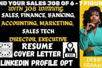 sales, finance, saas, marketing, banking, tech sales,   finance marketing resume