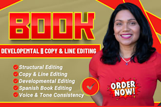 proofread copyedit developmental edit your spanish ebook or text perfectly