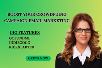 generate active backers and donors list for kickstarter gofundme crowdfunding