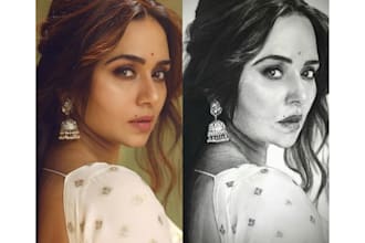 create a hand drawn realistic pencil portrait from your photo