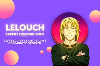 professionally moderate and manage your discord server