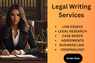 draft documents and research case laws for civil law