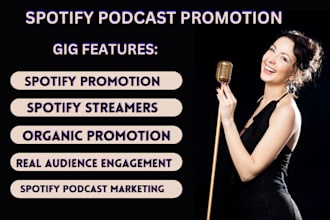 do spotify podcast promotion to united state audience to boost more views