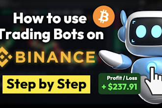 create binance trading bot, arbitrage bot, automated hft trading bot