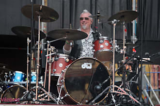 record acoustic or electronic drums