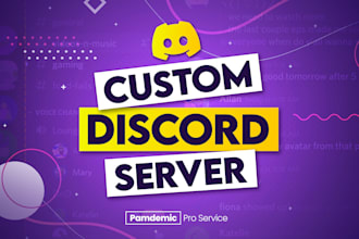 setup a perfect discord server for you