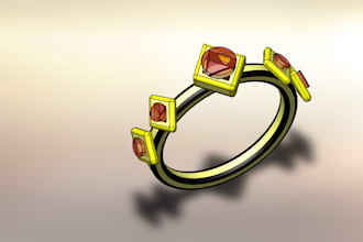 create 3d jewellery models for you