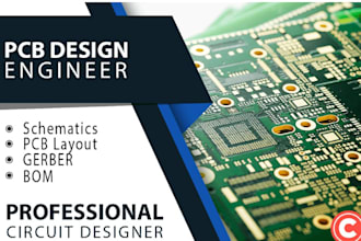 do your circuit design, pcb design, ready for manufacturing