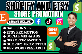 boost shopify etsy store pinterest rank traffic marketing sales promotion seo