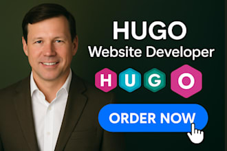 create a fast, SEO optimized static jamstack hugo website to grow your business