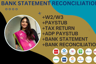 do adp paystub, checkstub, reconciliation statement and balance sheet for US, UK