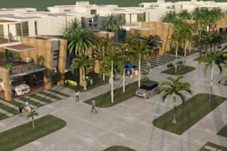 rebuild 3d hotel beach resort, golf club, gym interior, skp model, cgi rendering