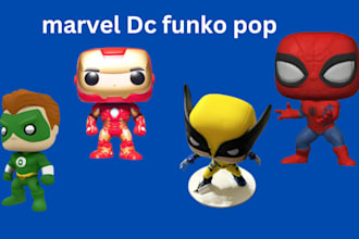 do 3d funkopop mini pop toy dead pool marvel dc fnaf funko pop miniature lego