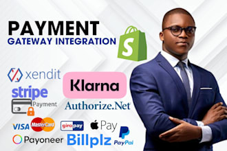 integrate stripe klarna mollie overpay paypal crypto payment gateway on shopify