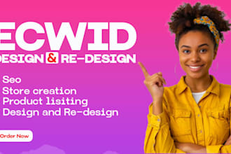 be your dedicated lightspeed or ecwid and etsy expert in development, SEO