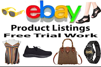 do ebay listing, ebay seo listing, ebay product upload, ebay lister