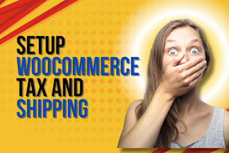 setup woocommerce tax and shipping