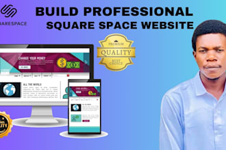 build squarespace clone website design, redesign squarespace